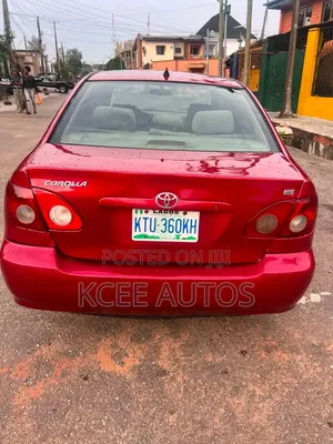 Toyota Corolla 2006 Red