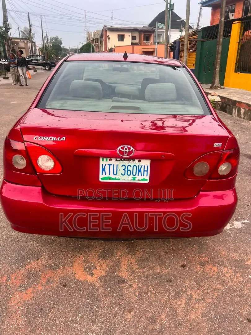 Toyota Corolla 2006 Red