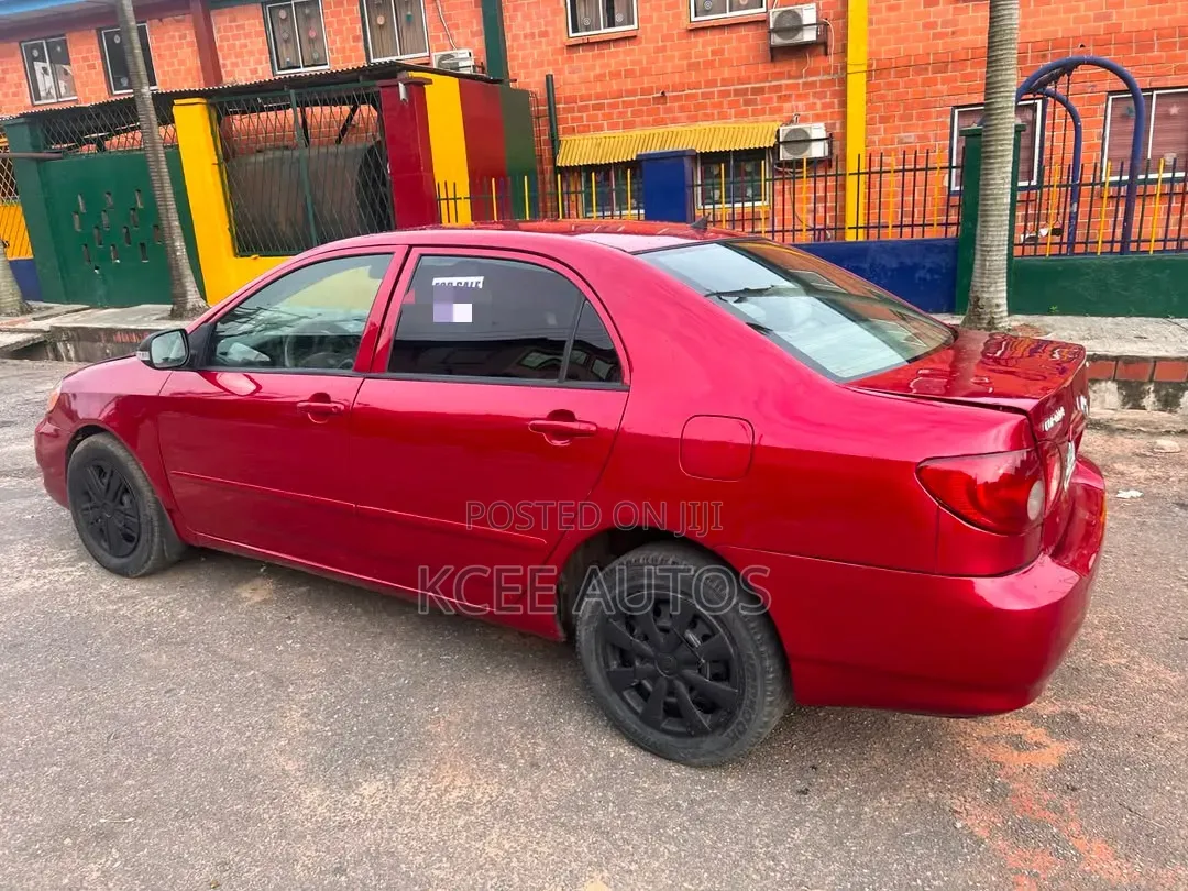Toyota Corolla 2006 Red