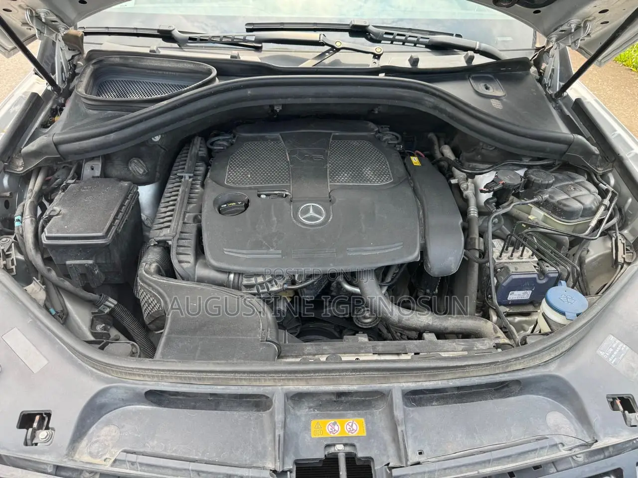 Mercedes-Benz M Class 2014 Silver