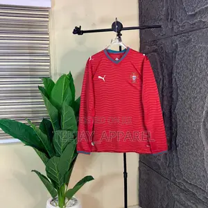 Portugal Home Away Long Sleeve Jerseys
