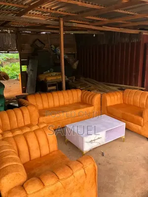 6-Seater Luxury Sofa Set + Center Table Available for Sale