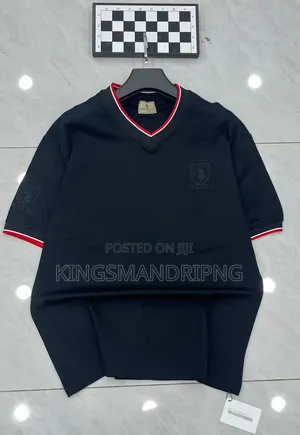 Sharp v-Neck Polos Available