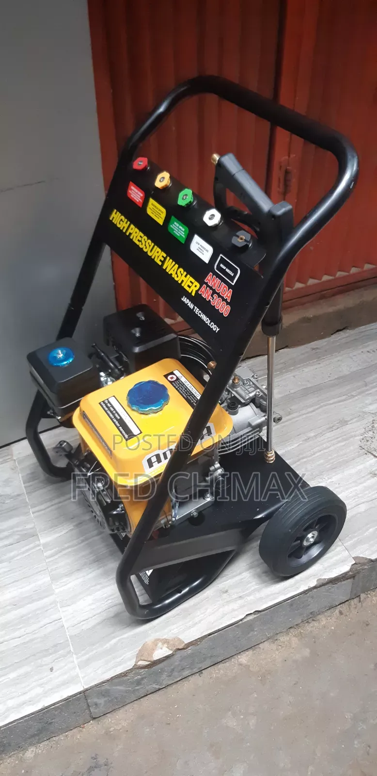 7hp Gasoline High Pressure Washer
