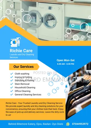 Richie Care Laundry and Dry Cleaning Services
