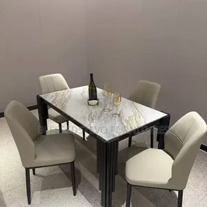 Cream Dining Table With 4 Chair