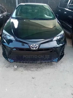 Toyota Corolla 2017 Black