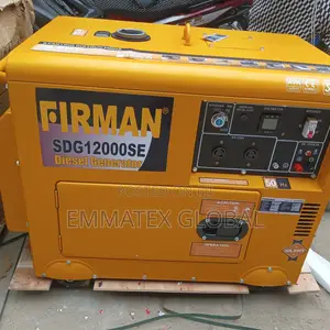 Firman Sound Proof Diesel Generator Sdg1200se 10kva
