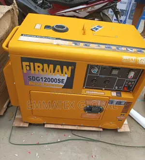Firman Sound Proof Diesel Generator Sdg1200se 10kva