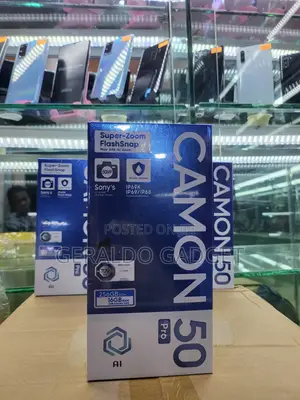 New Tecno Camon 50 Pro 256 GB Blue