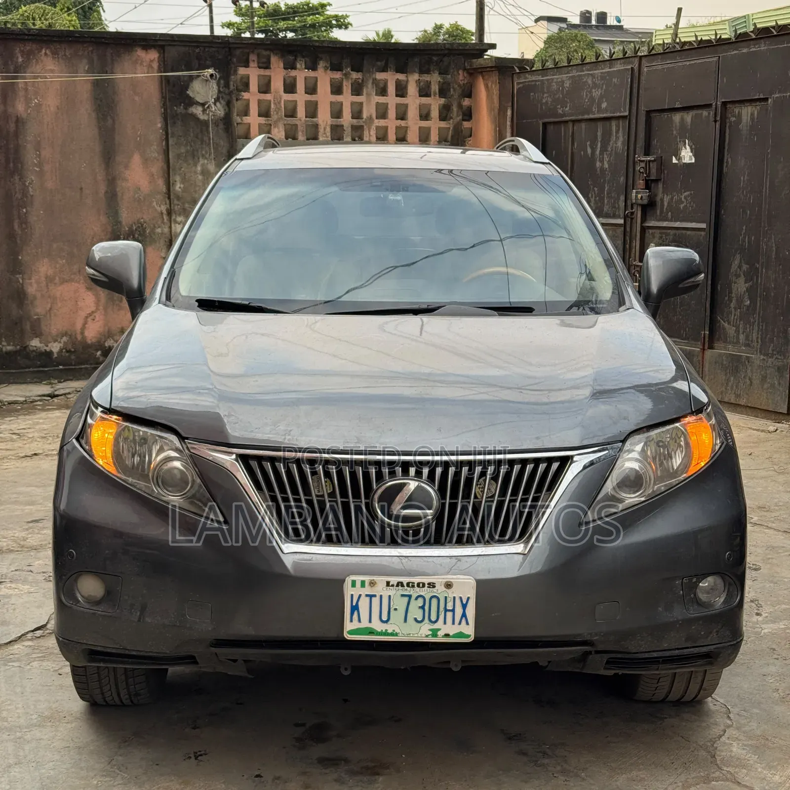 Lexus RX 2012 Gray