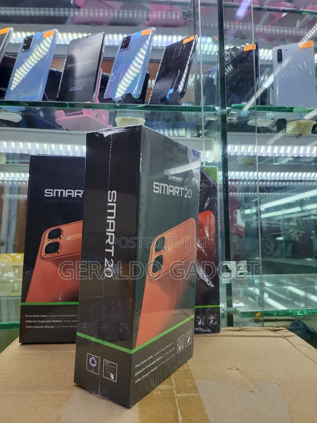 New Infinix Smart 20 128 GB Black