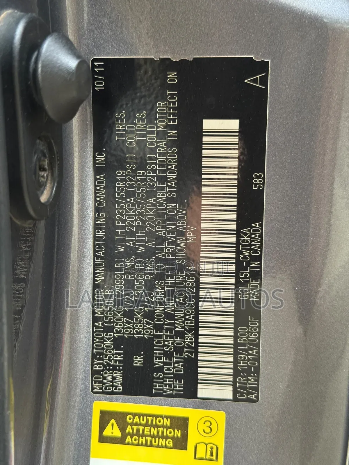 Lexus RX 2012 Gray