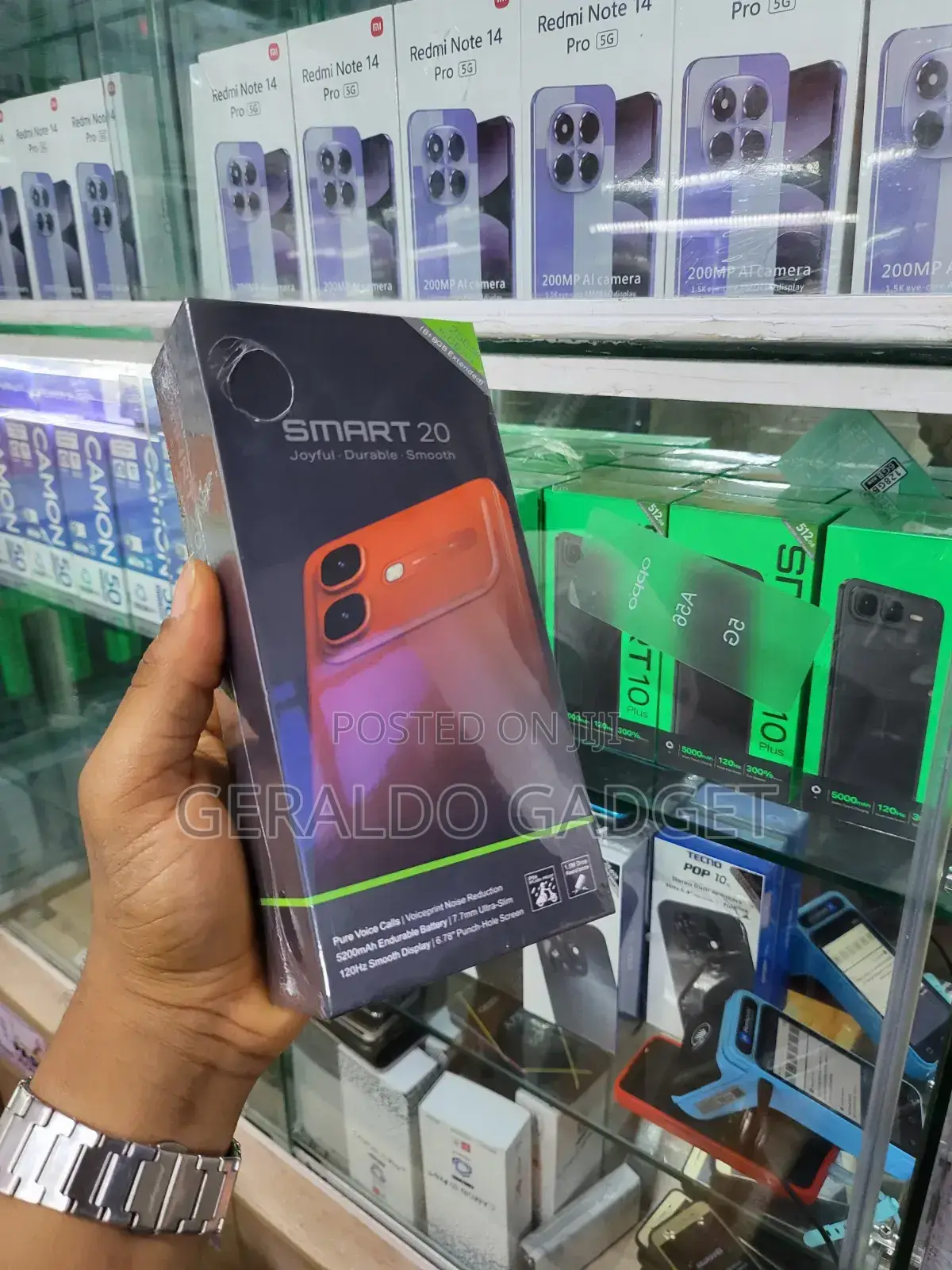 New Infinix Smart 20 128 GB Black