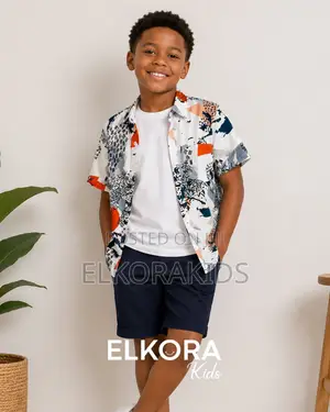 Buttoned Short for Boys