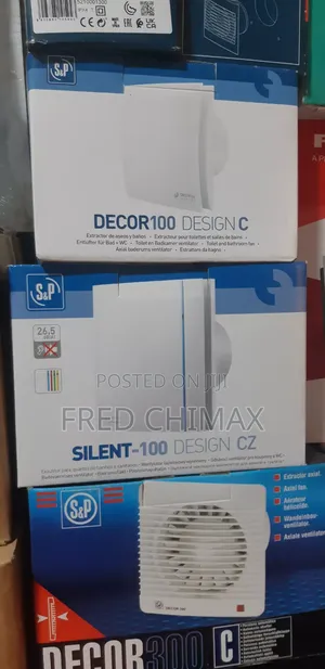 Silent 100 Toilet Heat Extractor Fan