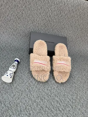 Unisex Colors Balenciaga Luxury Slippers
