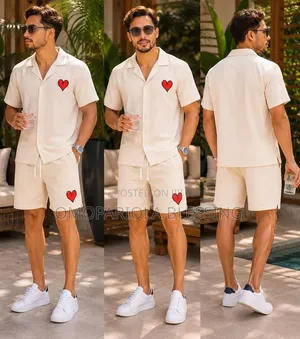 Luxury Shirt Short 2 Piece