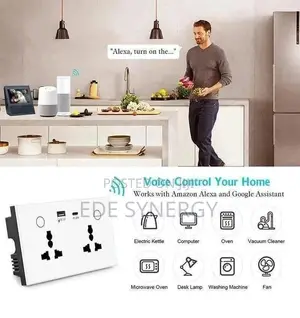 Zigbee Double Universal Smart Socket With USB Type C