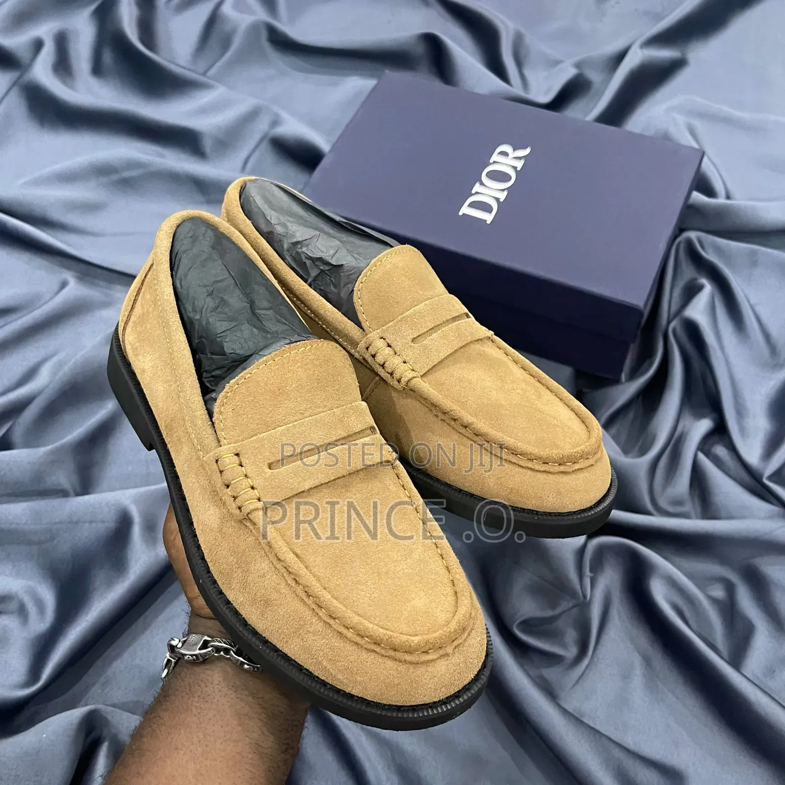 Dior Suede Loafers