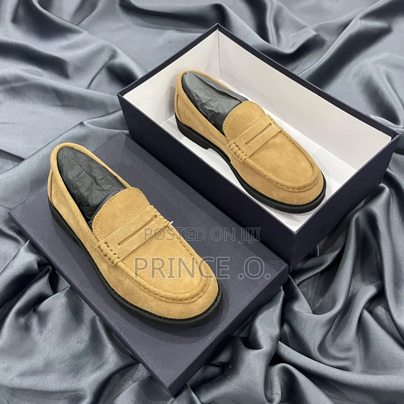 Dior Suede Loafers