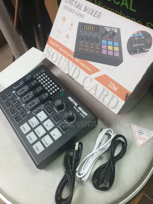 Professional Audio Mixer Sound Card