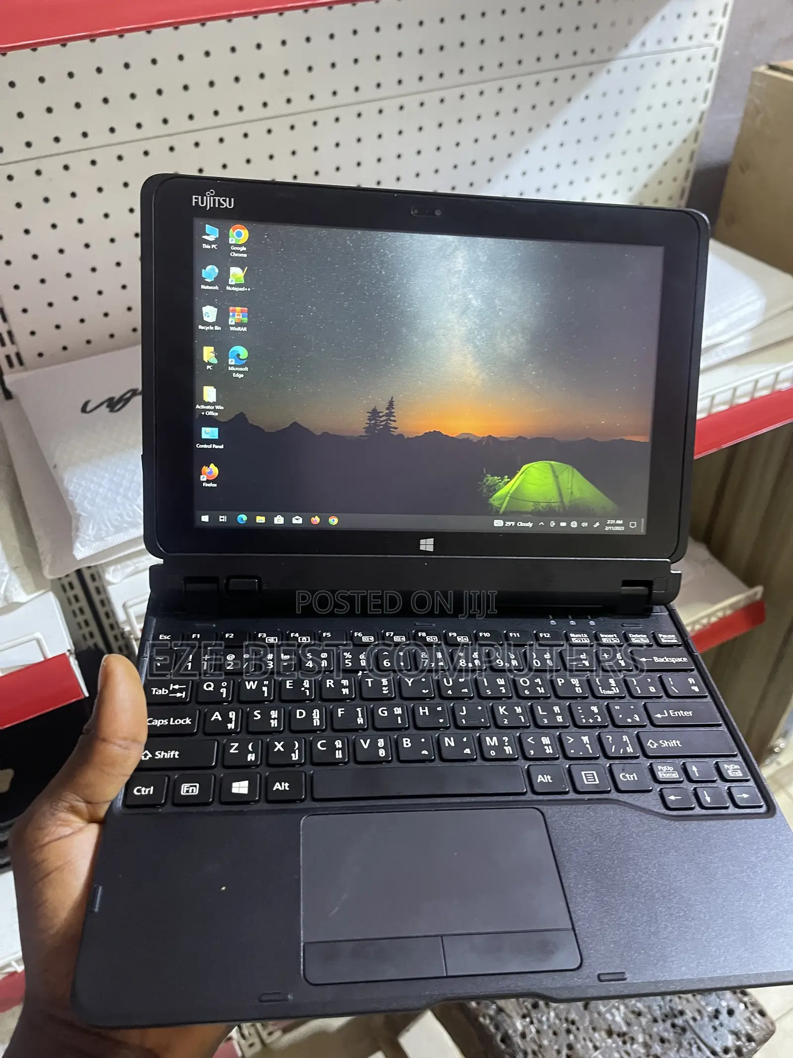 Laptop Fujitsu 4GB Intel Atom SSD 128GB