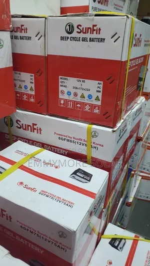 Sunfit Deep Cycle Gel Battery