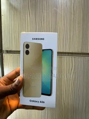 New Samsung Galaxy A06 128 GB Gold