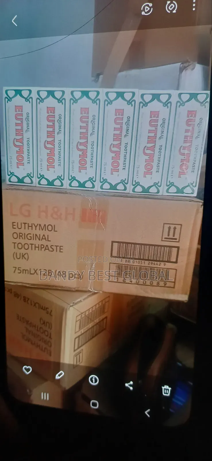 Euthymol Original Toothpaste