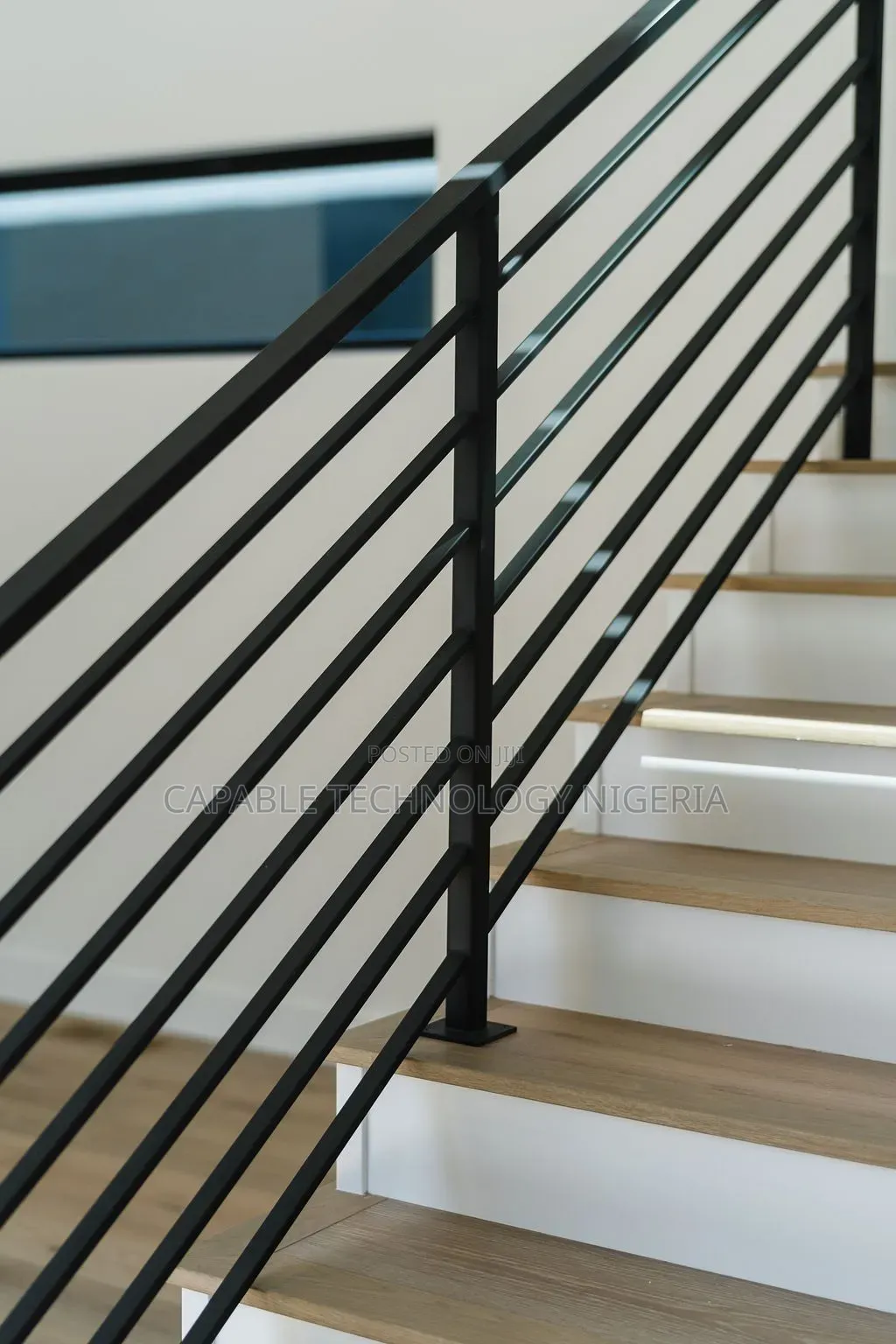 Vertical Steel Stairs Partition