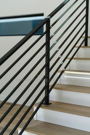 Vertical Steel Stairs Partition