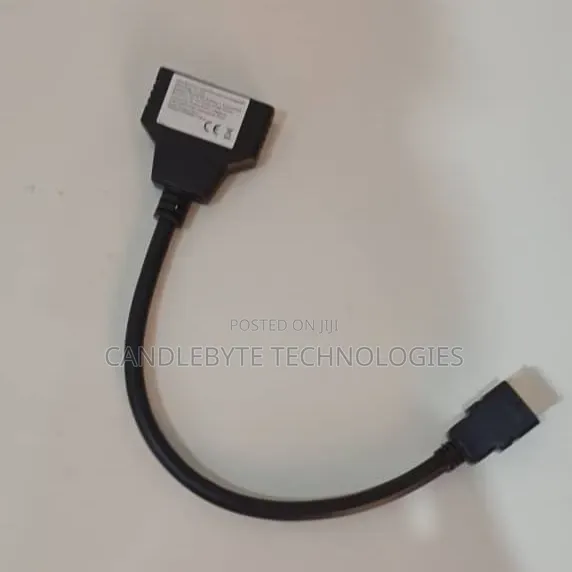2 Way HDMI Splitter Adapter Easy Display Connection