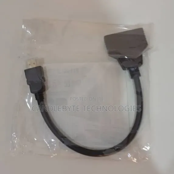 2 Way HDMI Splitter Adapter Easy Display Connection