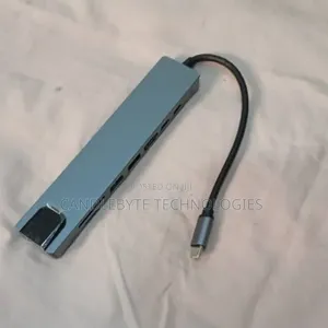 8-in-1 USB-C Multiport Hub Docking Station for Fast Connectivity