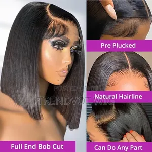 Straight 13x4 Lace Frontal Glueless Human Hair Wig