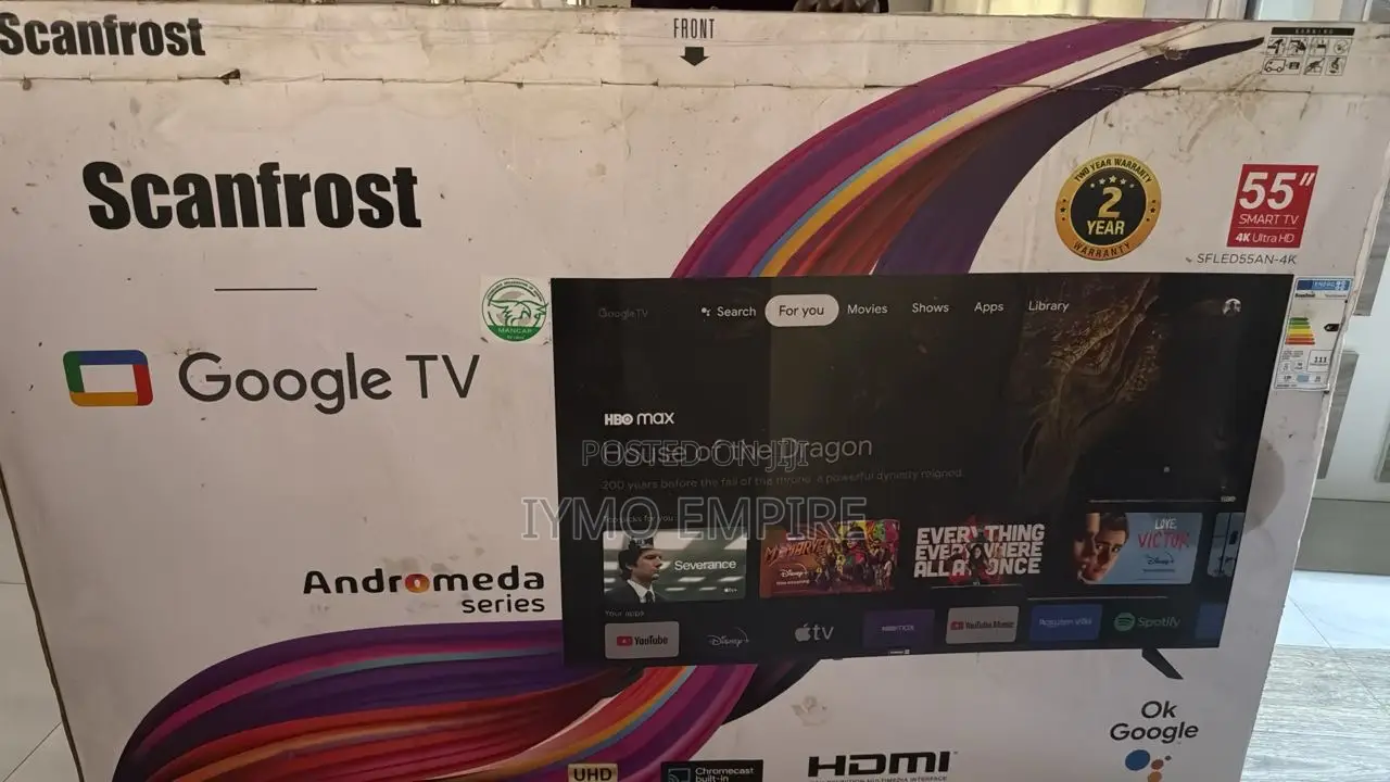Scanfrost 55” Google TV
