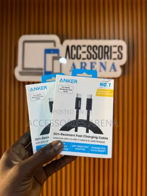 Original Anker Zolo USB-C to USB-C Cable (6ft / 240W Braided)