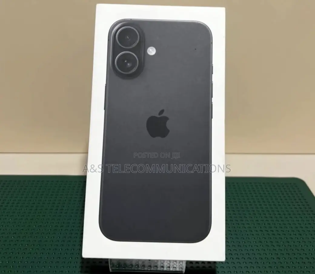 New Apple iPhone 16 256 GB Black