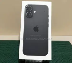 New Apple iPhone 16 256 GB Black