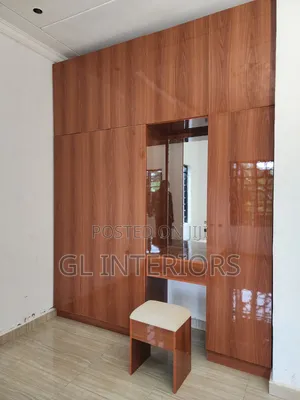 Full Height Wardrobe With Built-in Dressing Mirror