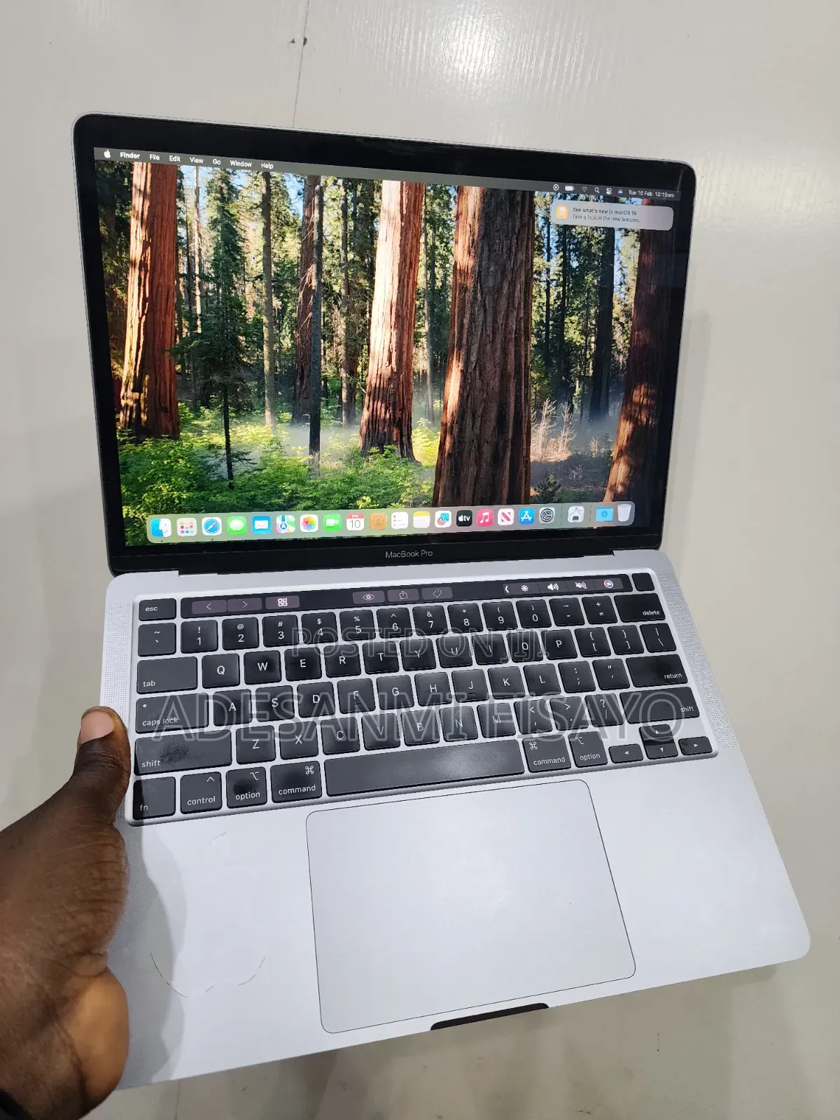Laptop Apple MacBook Pro 2020 16GB Intel Core i7 SSD 512GB