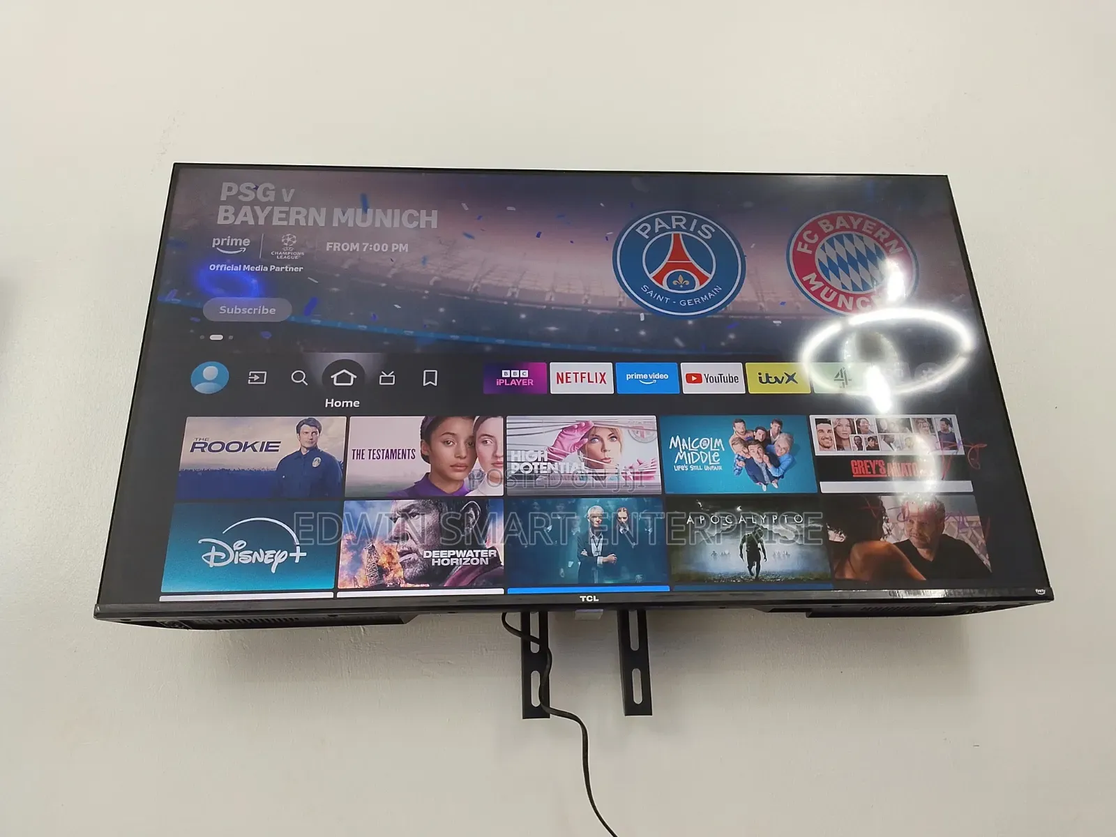 TCL Smart Fire Frameless Television 40 Inches