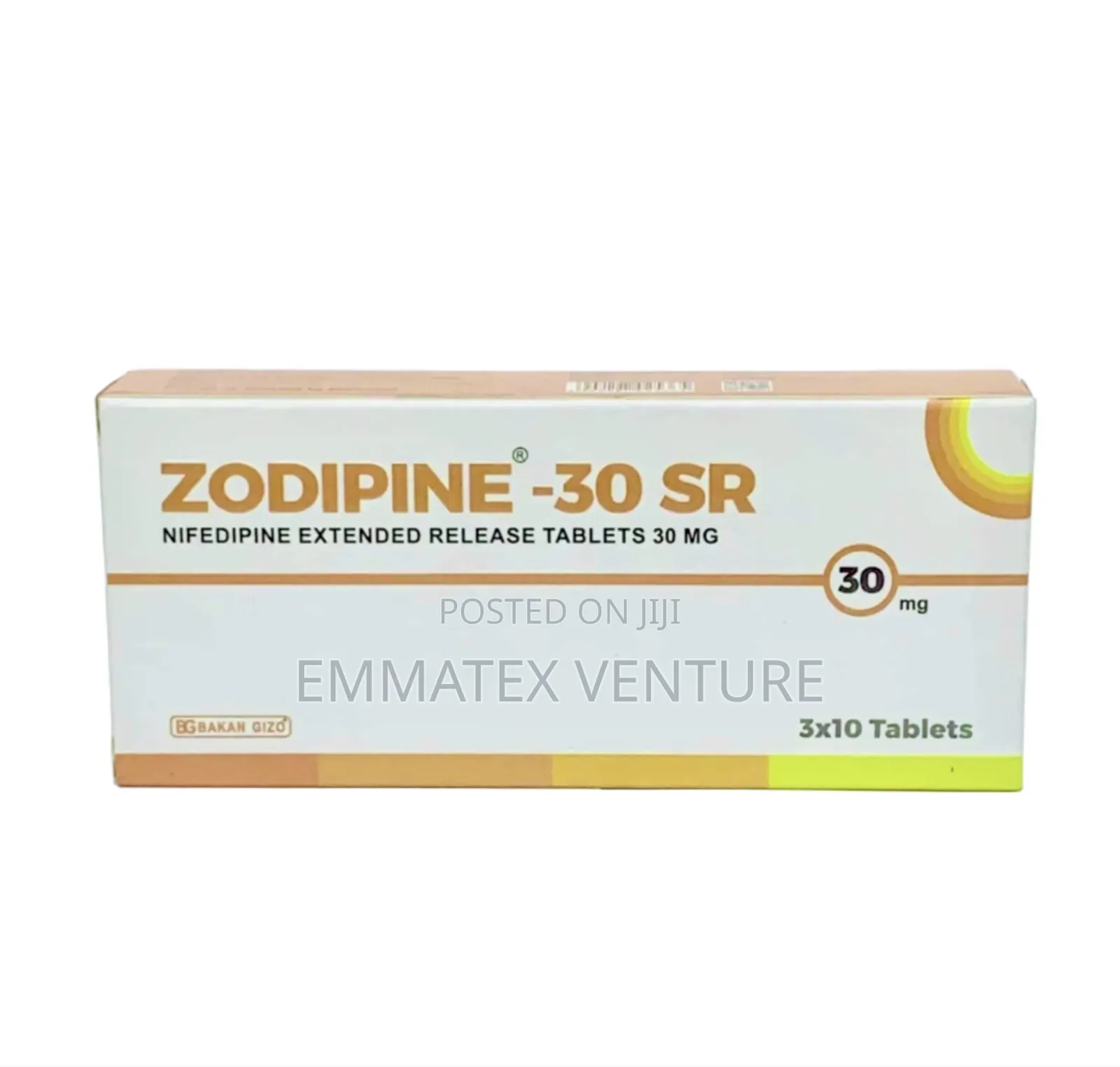 Zodipine -30 SR (Nifidipine) X30