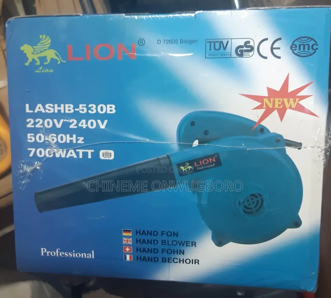 700 Watts Lion Blower