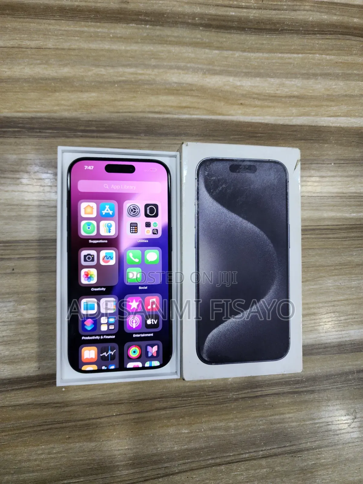 Apple iPhone 15 Pro 256 GB Black