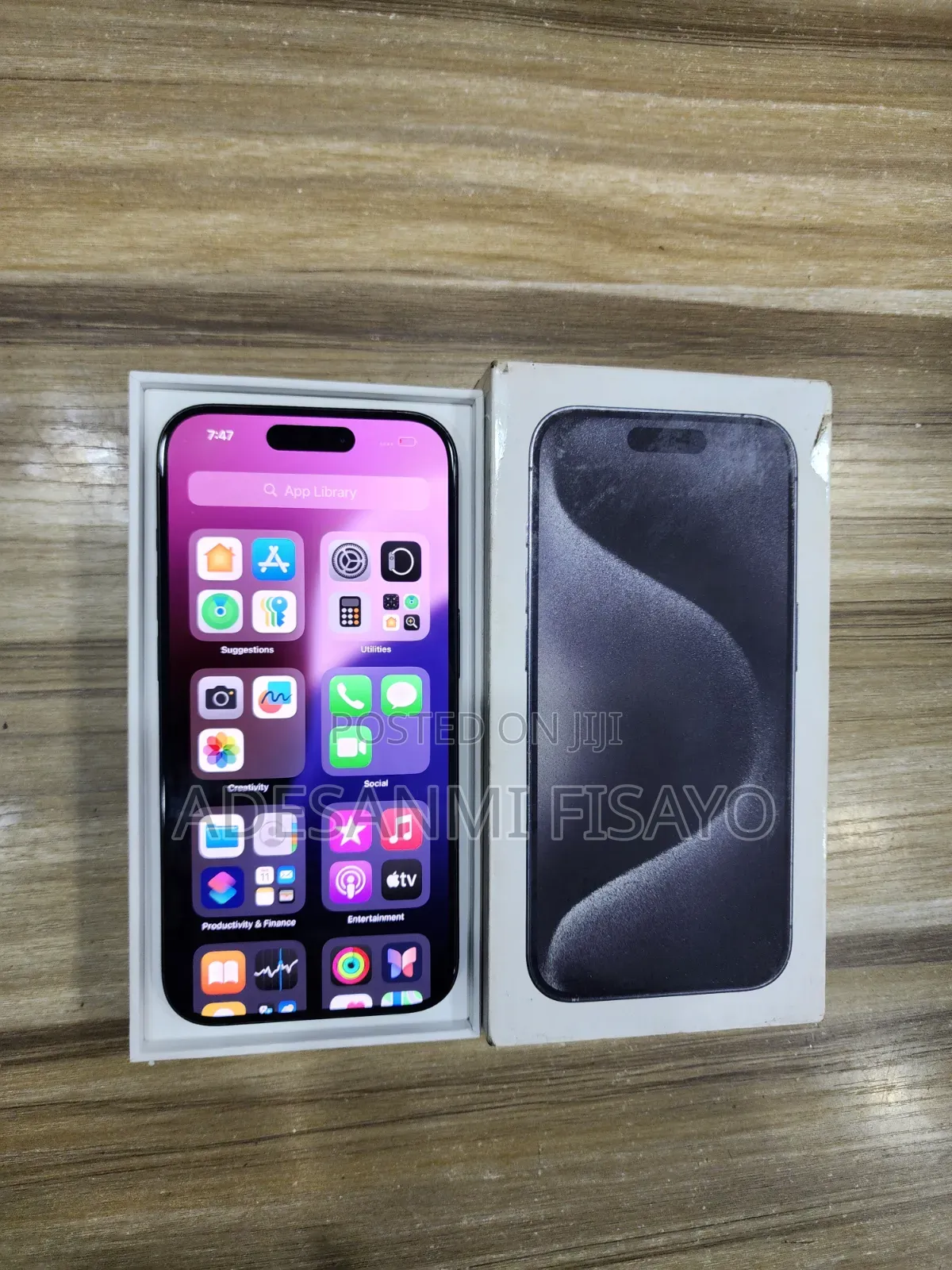 Apple iPhone 15 Pro 256 GB Black