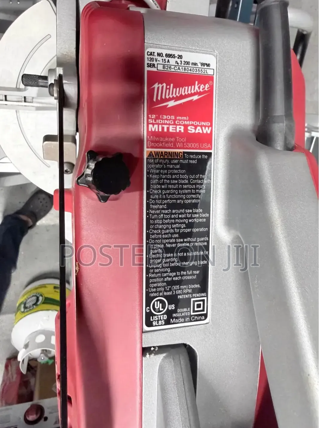 Milwaukee 6955-20 12" Sliding Dual Bevel Compound Miter Saw