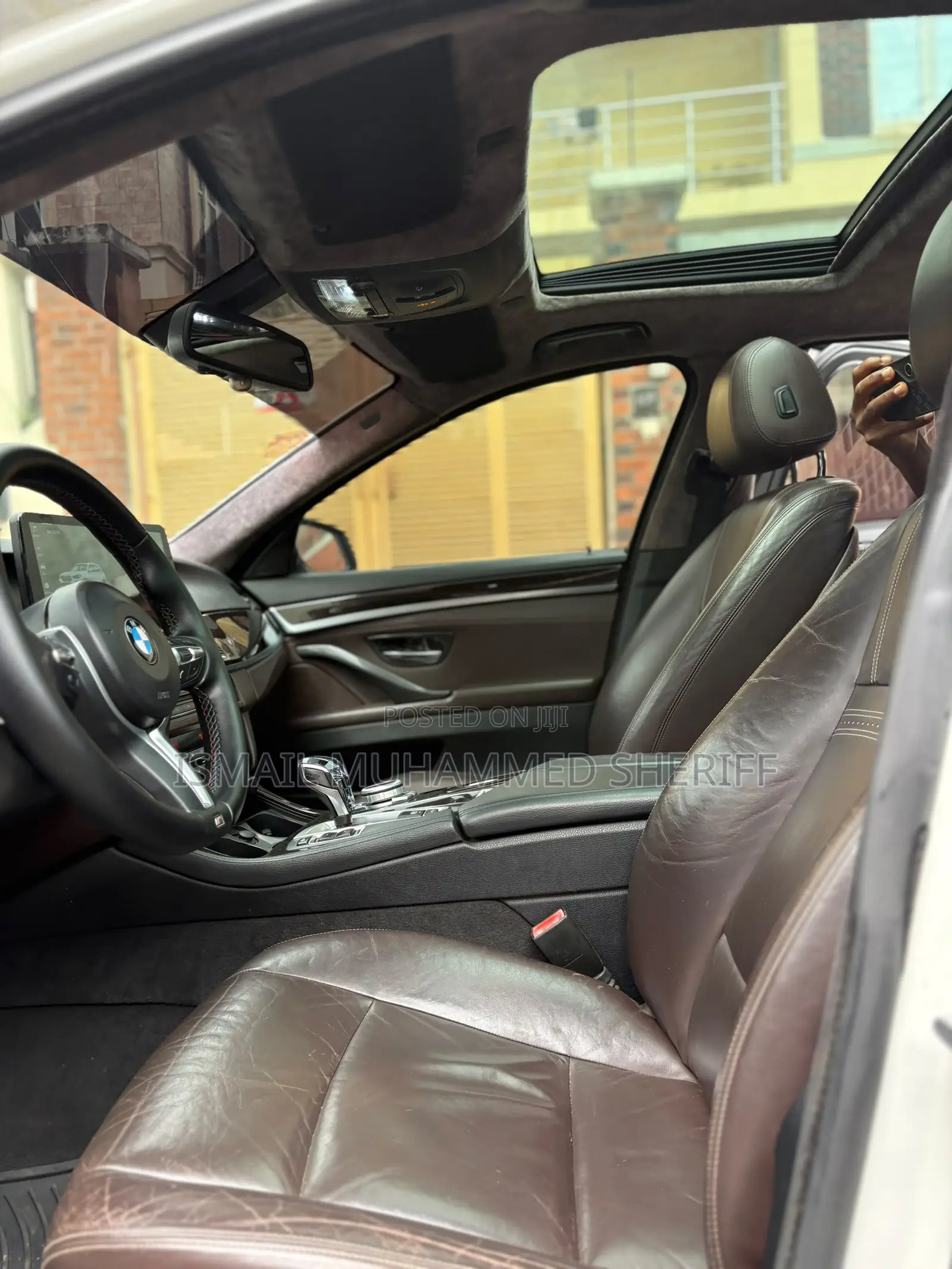 BMW 5 Series 2014 White