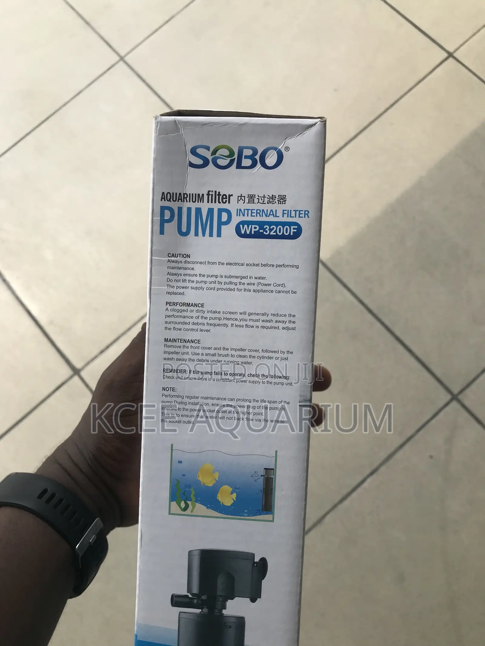 Aquarium Internal Air Filter